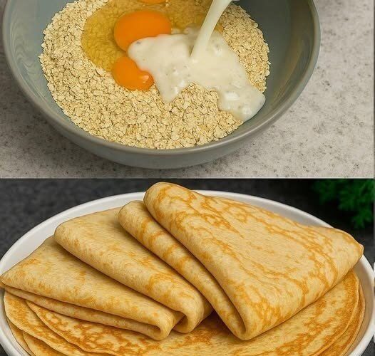 Panqueques de Avena en 5 Minutos