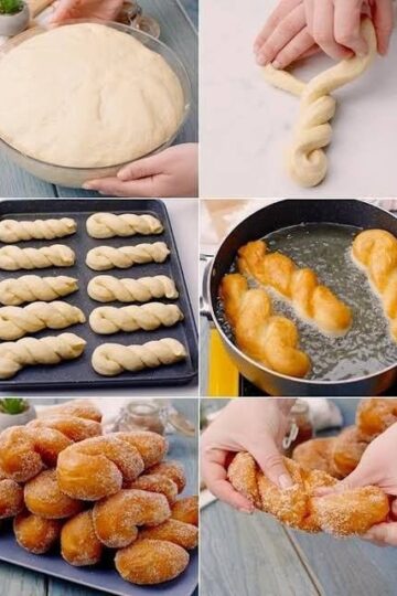 Donas Caseras Torciditas