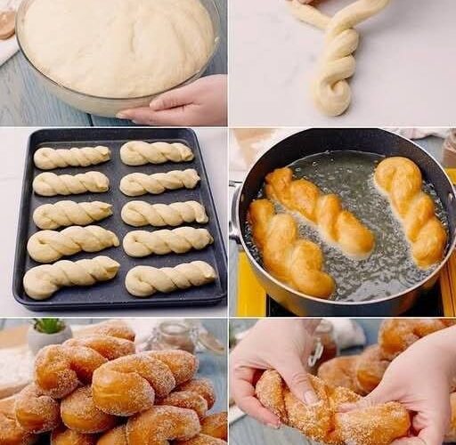 Donas Caseras Torciditas