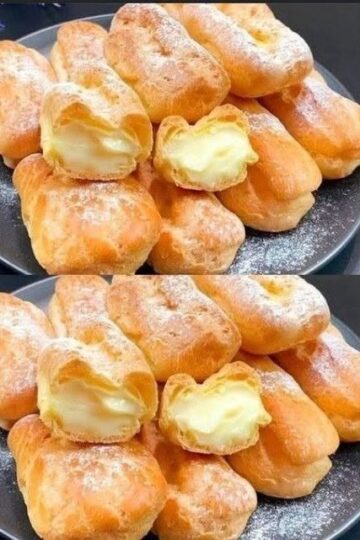 Profiteroles con Dos Rellenos