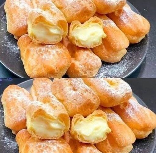 Profiteroles con Dos Rellenos