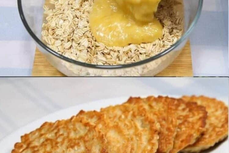 Tortitas de Avena y Plátano